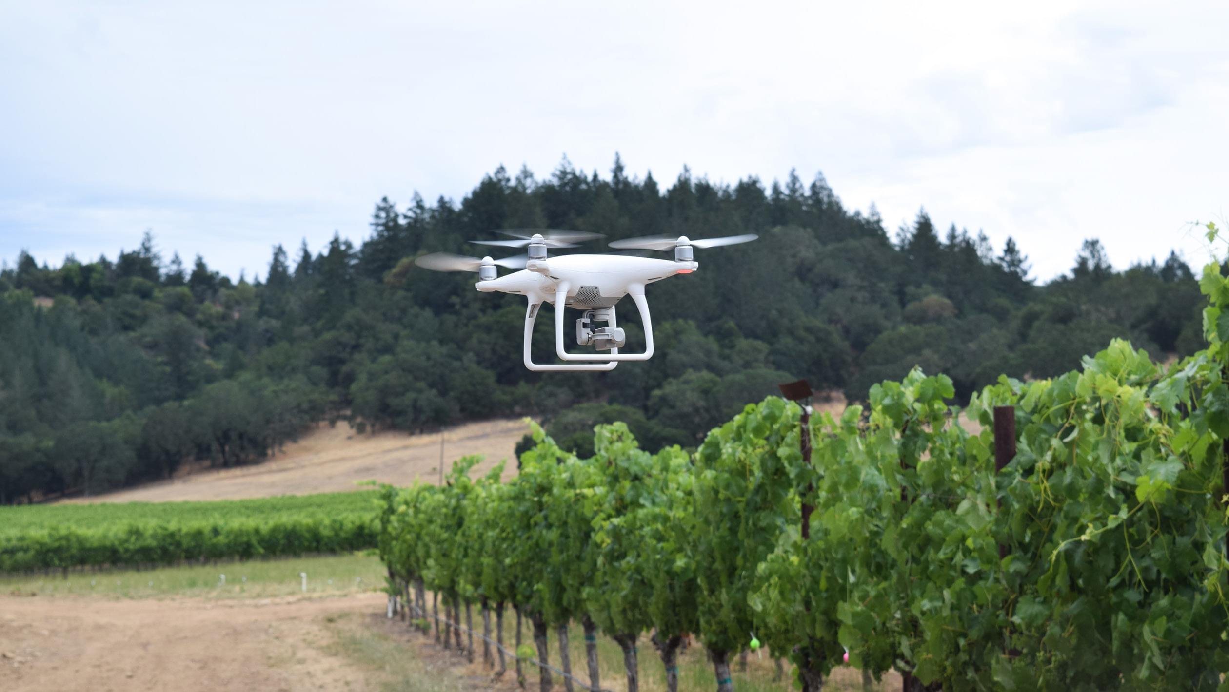 Drone Creating Spray Maps